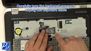 Dell Inspiron 15R 5520  7520 Keyboard Replacement Video Tutorial [upl. by Hteazile]