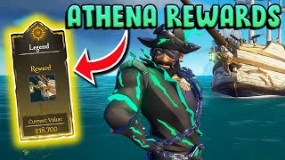 How to COMPLETE the Athena Ledger EASY FREE ATHENA COSMETICS [upl. by Hcirdla]