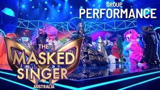 Final Group Performance  The Masked Singer Australia [upl. by Lael810]