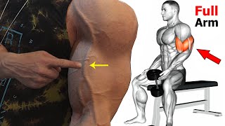 Full Arm Workout  10 Exercises To Make Your Arms Big And Perfect [upl. by Huebner]