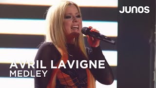 Avril Lavigne performs her medley of hits  Juno Awards 2022 [upl. by Tav]