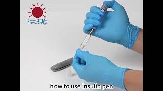 how to use insulin pen [upl. by Aztinaj]