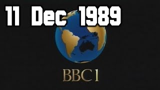 BBC1 NI Continuity Junctions  11 December 1989 [upl. by Sethi]