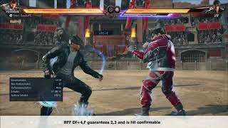 Tekken 8 Hwoarang All COUNTER HITS  Launchers  Combos with Notations [upl. by Edmanda495]