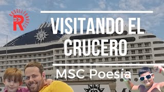 Visitando el Crucero MSC Poesía ViajaConRosell [upl. by Warfeld]