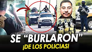 ¡¡FILTRAN VIDEO MAFIOSOS le PEGARON una quotCORRETIZAquot a POLICIAS ESTATALES en MATAMOROS [upl. by Cockburn]