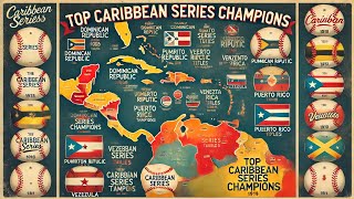 Países Ganadores de la Serie del Caribe pelotainvernal seriedelcaribedominicanamexicovenezuela [upl. by Enrique565]