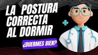 LA MEJOR POSICION PARA DORMIR Y DESCANSAR doctor datoscuriosos salud [upl. by Jezebel]