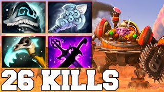 23 Kills Timbersaw  TimberSaw Dota 2 Mid Lane Guide Pro Gameplay Skill Carry Build 735 [upl. by Yenitsed]