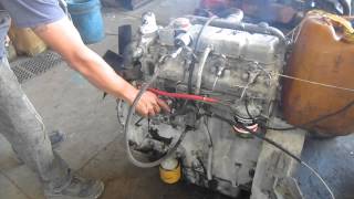 MOTOR PERKINS 4 CILINDROS DIESEL [upl. by Pandolfi]