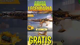 COMO CONSEGUIR UN ARMA LEGENDARIA GRATIS  COD Mobile shorts codmobile codm callofdutymobile [upl. by Hilbert]