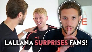 Adam Lallana SURPRISES Liverpool fans [upl. by Leggett]