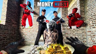 PARKOUR VS MONEY HEIST BAD GUYS No ESCAPE Betray The Boss BELLA CIAO REMIX  Epic POV [upl. by Nazario]