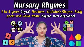 Nursary rhymes for 23 years old  toddler rhymes  activities for 2 3 years old [upl. by Ynohtona]