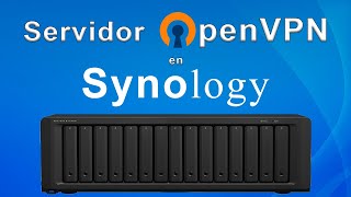 Crear servidor VPN en NAS Synology con OpenVPN [upl. by Neom]