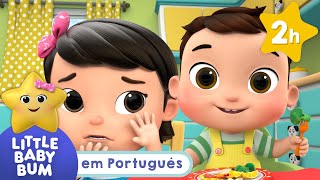 Sim Sim Vegetais 🥦🥕  Little Baby Bum  Moonbug Kids  Músicas Infantis em Português [upl. by Fredric]