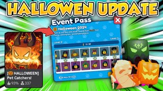 Pet Catchers NEW Halloween Update is HERE  Roblox Pet Catchers [upl. by Leahcim880]