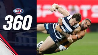 AFL changes guidelines around sling tackles after Shaun Burgoyne tackle  AFL 360 [upl. by Cosenza562]