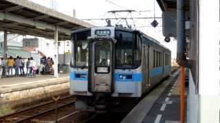 JR予讃線7000系 多度津駅発車 JRShikoku 7000 series EMU [upl. by Trefler]