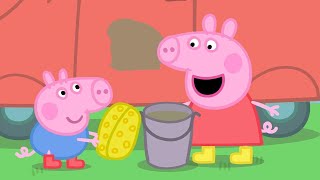 Peppa Pig in Hindi  Kaar Kee Safaee  हिंदी Kahaniya  Hindi Cartoons for Kids [upl. by Loesceke]