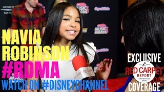 Navia Robinson interviewed at the 2018 Radio Disney Music Awards RDMA RedCarpet [upl. by Selia]