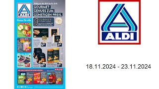 Aldi Nord Prospekt DE  vom 1811 bis 23112024 [upl. by Helfant]