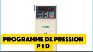 programme de pression PID veichi solarsystem [upl. by Achorn]