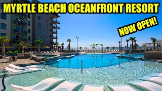 NEW Myrtle Beach Oceanfront Resort NOW OPEN by Holiday Inn Club Vacations [upl. by Sollows]