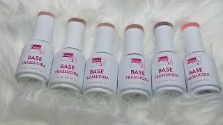 RESEÑA BASE TRASLÚCIDA FANTASY NAILS magdonelnails nails naildesigns uñas nailart [upl. by Laughry]