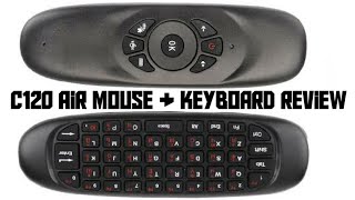 C120 Air Mouse  c120 air mouse review  air mouse and keyboard  android TV box [upl. by Hugues69]