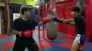 sparringkickboxing boxing boxingtraining martialarts kickboxing [upl. by Emsmus625]