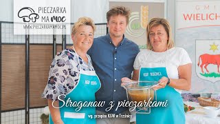 Strogonow z pieczarkami  Przepis KGW w Trzcinicy  pieczarkamamocpl [upl. by Welton]