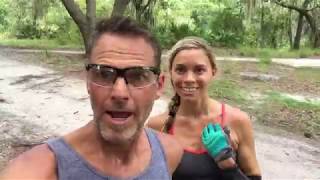 Mountain Bike trail riding Alafia mtb trails Florida  Alafia River State park [upl. by Ayel]