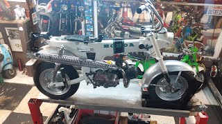 honda st70 ladydax rebuild pt4 will it run [upl. by Kalagher735]