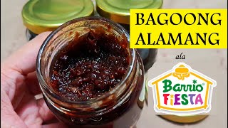 SIKRETO NG BAGOONG ALA BARRIO FIESTA  PANGNEGOSYO RECIPE [upl. by Northrop]