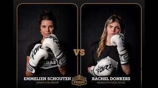 Zuidas Business Boxing 2024  Emmelien Schouten vs Rachel Donkers [upl. by Iadrahs45]