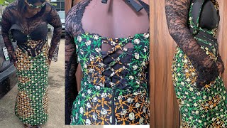 How to Sew a Corset with Yoke Basque Waistline Plussize Corset Cup Making Beginners Friendly [upl. by Eenram235]