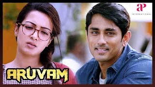 2019 Aruvam Tamil Movie Scenes  Siddharth intro  Catherine rejects Siddharths proposal  Sathish [upl. by Cummine]