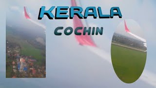 Cochin International Airport flight landing video sijothondam [upl. by Ibloc]