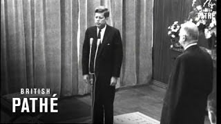 President Kennedys Speech In Paris 1961 [upl. by Fisa]