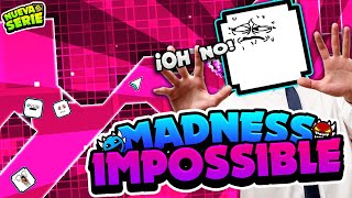 ¡¡¡NUEVO NIVEL EXTREMO IMPOSSIBLE MADNESS DE GEOMETRY DASH [upl. by Acirem]