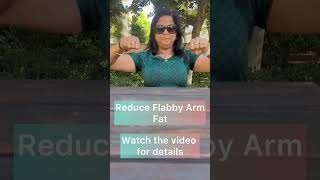 Reduce Flabby Upper Arm Fat  30 Repetition yogawithpreetiandbeyond armfat weightloss [upl. by Ahseiyk]