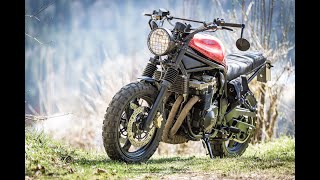 Suzuki Bandit 600 Scramblerumbau [upl. by Lawler]