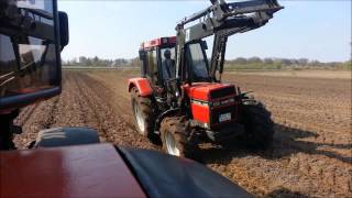 CASE IH 844 XL am Pflügen [upl. by Waterer227]