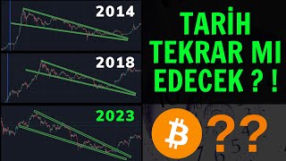 TARİHİ BENZERLİK  BOĞA GELDİ Mİ  bitcoinbist100altıngümüş [upl. by Llerrehs]