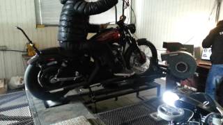 Dyno Test of Harley Davidson Sportster XL1200C 2004 [upl. by Delinda]