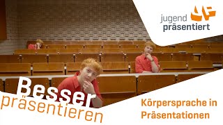 Körpersprache in Präsentationen [upl. by Aicinat]