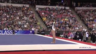 Jazmyn Foberg  Floor  2014 Secret US Classic [upl. by Adorl]