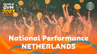 World Gymnaestrada Amsterdam 2023 – National Performance The Netherlands [upl. by Niarda]