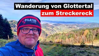 Wanderung von Glottertal aufs Streckereck zurück mit Blick ins Föhrental  kaum frequentierte Tour [upl. by Aikenat]